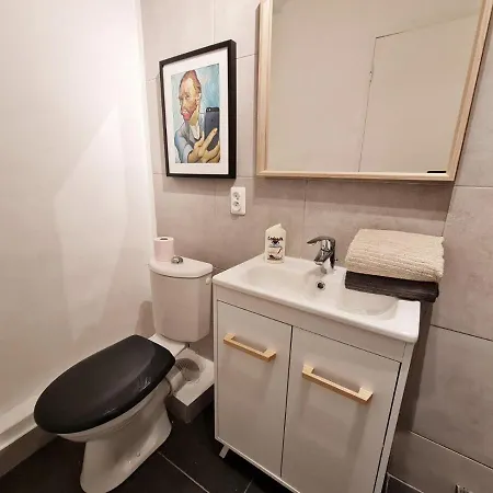 Apartment Gregbnb - T2 Design 34m2 - Est - Wifi Fibre - N9 *